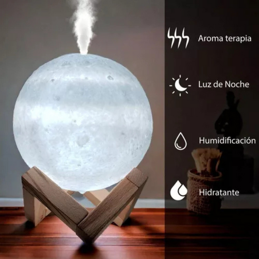 Humidificador Difusor Lampara Luna